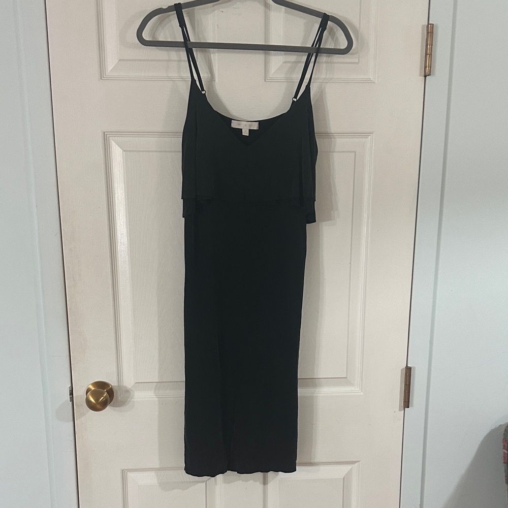 Anthro Eri + Ali Black tank dress - Picture 3 of 7